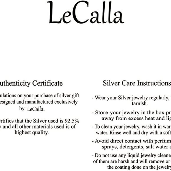 925 Sterling Silver CZ Station Necklace for Women | Italian Round Cubic Zirconia - Picture 6 of 6